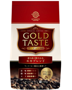 MitsuMotoCoffee Gold Taste кофе молотый Мокко (Красная) 300 гр