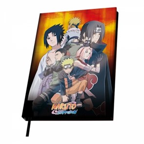 Naruto Shippuden Konoha Group x4 a5 записная книжка  ABYNOT038 017837