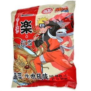 Naruto лапша со вкусом говядины 92 гр