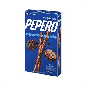Pepero Choko Cookie в черном шоколаде 32 гр