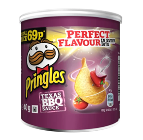 Pringles BBQ чипсы барбекю 40г
