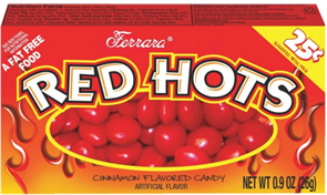 Red Hots жевательные конфеты корица оригинал 156 гр