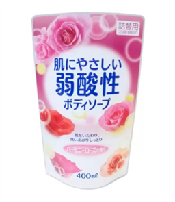 Rocket Soap Мягкое мыло для тела слабокислотное с ароматом розы 400 мл