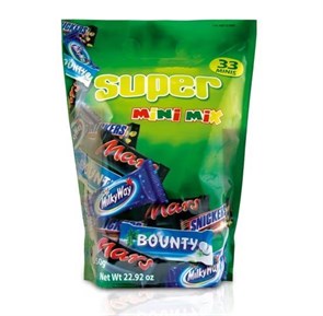 Super Mini Mix Шоколадные конфеты 650 гр