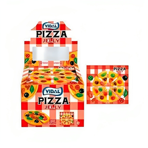 Vidal Pizzas Jelly Мармелад Пицца 66гр