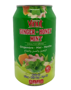Vinut Ginger-Honey Mint напиток сокосодержащий имбирь/мед/мята 330 мл
