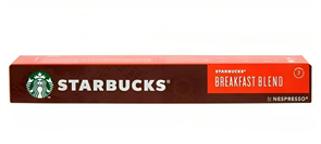 Капсулы Nespresso Starbucks Breakfast Blend 10*5.3 гр