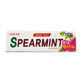 Lotte Spearmint Резинка жевательная 26,1г 120071