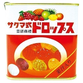 SAKUMA FRUIT DROPS Карамель леденцовая Ассорти, ж/банка 75 гр., 40 шт 120646