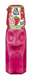 Morinaga Ramune Strawberry жевательная конфета клубника 27 гр 116409