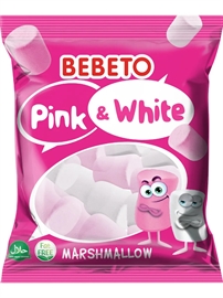 Bebeto Pink&White Суфле со вкусом ванили и клубники 60гр 101284