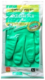 HYGIENIC GLOVE PVC Перчатки из ПВХ с хлопковым напылением размер L 33см*22см 469125