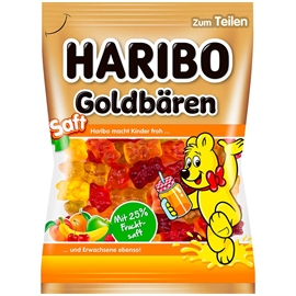 Haribo Сочные мишки мармелад жевательный 160 гр 322659