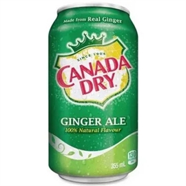 Canada Dry Zero Sugar напиток газированный Имбирный Эль 355 мл 1801