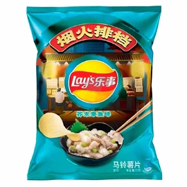 Lay's NPC чипсы Осьминог с Вассаби 70 гр 3439