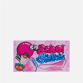 Big Babol Shakics Strawberry жев. резинка со вкусом клубничного коктейля 26 гр 114010