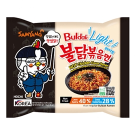 Samyang лапша быстрого приготовления рамэн со вкусом острой курицы бульдак низкокалорийная 110 гр 114678