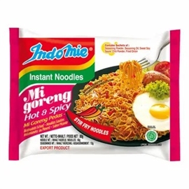 Indomie Hot Spicy жареная лапша острая 79 гр 97626