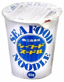 SAMYANG SEAFOOD CUP RAMEN Лапша быстрого приготовления со вкусом морепродуктов 65 гр 290046