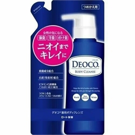 Rohto Deoco Body Cleanse Жидкое мыло для тела со сладким цветочным ароматом 250мл 157686