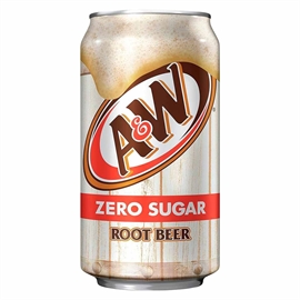 A&W Root Beer Zero напиток газированный 355 мл 121908