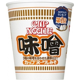 NISSIN CUP NOODLE MISO Лапша с мисо 82 г 120655