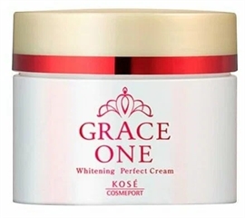 {{photo.Alt || photo.Description || 'KOSE Grace One Whitening Perfect Cream Крем витамином С и эластином с нежным ароматом розы 100г'}}