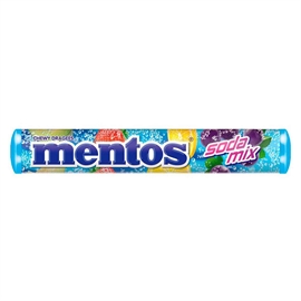 Mentos Roll Soda Mix жевательные конфеты 37 гр 112467