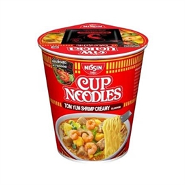 Nissin Instant Noodle Cup Tom Yum Krob Kruang лапша 77 гр 122549