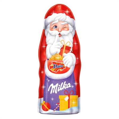 Milka Xmas Santa Daim Шоколад 45гр 588135