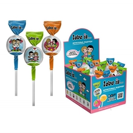 {{photo.Alt || photo.Description || 'Love is леденцы с жевательной конфетой микс вкусов 17,5 гр'}}
