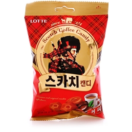 {{photo.Alt || photo.Description || 'Scotch Candy Lotte леденцовая карамель сливочная бананом/кофе 157 гр'}}