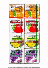 {{photo.Alt || photo.Description || 'Marukawa жевательная резинка 4 шарика Четыре вкуса 43.2 гр'}}
