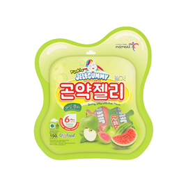 {{photo.Alt || photo.Description || 'KIOKIO Желе жевательное конняку JeleGummy со вкусами арбуз, гуава, яблоко 150 гр'}}