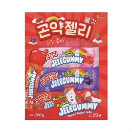 {{photo.Alt || photo.Description || 'KIOKIO Желе жевательное конняку JeleGummy со вкусами клубника, личи, виноград 25 гр'}}