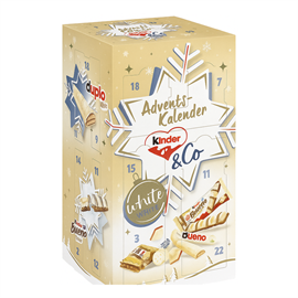 {{photo.Alt || photo.Description || 'Адвент календарь Ferrero Kinder &amp; Co Christmas Adventskalender White Белый 263гр (6) НГ'}}