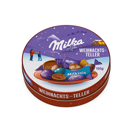 {{photo.Alt || photo.Description || 'Набор конфет Milka Weihnachts-Teller Рождественская тарелка 195гр (13) НГ'}}