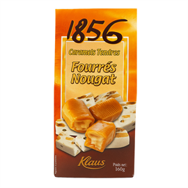 {{photo.Alt || photo.Description || 'Klaus карамель с начинкой из нуги 160 гр'}}