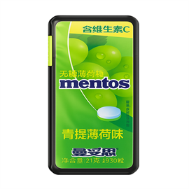 {{photo.Alt || photo.Description || 'Mentos Green Grape Flavor Sugar Free Mint Жев. конфеты Мята и Виноград 21гр'}}