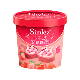 {{photo.Alt || photo.Description || 'SIMLEZ Мини-тарты с хрустящими шариками в шоколадно-клубничном соусе 80 гр'}}