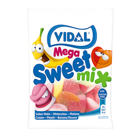 {{photo.Alt || photo.Description || 'VIDAL Мармелад 90г Мега сладкий микс (Mega Sweet mix) 14шт'}}