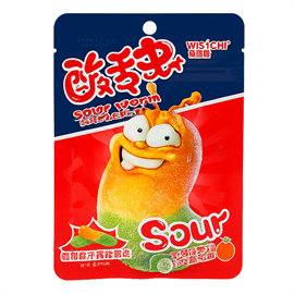 {{photo.Alt || photo.Description || 'Wisichi Мармелад жевательный &quot;Кислый червячок&quot; со вкусом апельсина и лайма 20 гр'}}