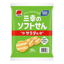 {{photo.Alt || photo.Description || 'Sanko Seika Рисовое печенье Сэмбэй классическое салат и соль 55 гр'}}