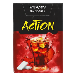 {{photo.Alt || photo.Description || 'Action Cola Vitamin жевательная резинка без сахара со вкусом колы и витаминами 23,8 гр'}}