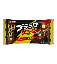 {{photo.Alt || photo.Description || 'Yuraku Шок. батончик &quot;Черный гром&quot; с муссом из Маття и кусочками песочн.печенья внутри 21 гр'}}