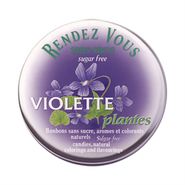 {{photo.Alt || photo.Description || 'Rendez Vous леденцы со вкусом фиалки без сахара 35 гр'}}