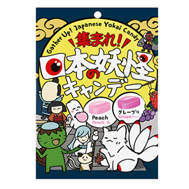 {{photo.Alt || photo.Description || 'Senjyakuame Леденцы Японские Мифические персонажи, вкусы Виноград и Персик 45 гр'}}