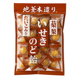 {{photo.Alt || photo.Description || 'Iseki Shokuhin Леденцы "Айва" с добавлением дайкона для горла 100 гр'}}