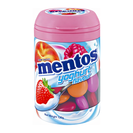{{photo.Alt || photo.Description || 'Mentos Yoghurt Bottle Жев. конфеты Фруктовый йогурт 120 гр'}}