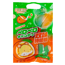 {{photo.Alt || photo.Description || 'GuandongLefen lolli Pop Конфета леденцовая на палочке с двойным вкусом апельсина 78г'}}